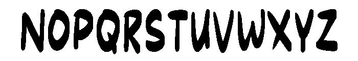 Xabare Font UPPERCASE