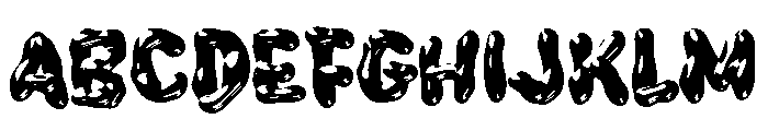 Xabenome Font UPPERCASE