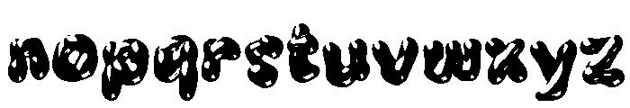 Xabenome Font LOWERCASE