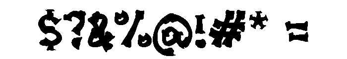 Xabetamu Font OTHER CHARS