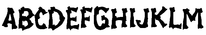 Xabetamu Font UPPERCASE