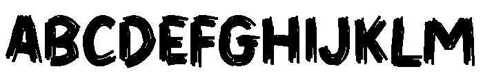 Xabetun Font UPPERCASE