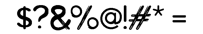 Xabinos Font OTHER CHARS