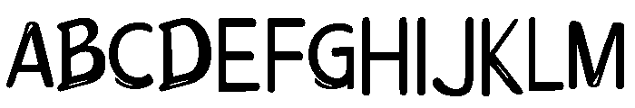 Xabinos Font UPPERCASE