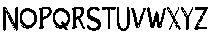 Xabinos Font UPPERCASE