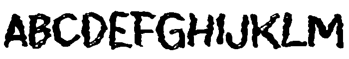 Xabirao Font UPPERCASE