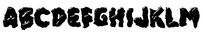 Xableoz Font UPPERCASE