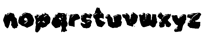 Xableoz Font LOWERCASE