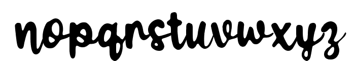Xabnoicy Font LOWERCASE