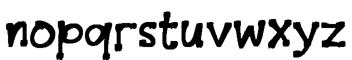 Xabonara Font LOWERCASE