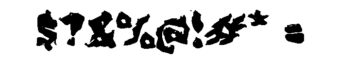 Xabrekom Font OTHER CHARS