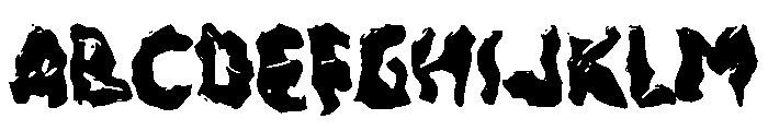 Xabrekom Font UPPERCASE