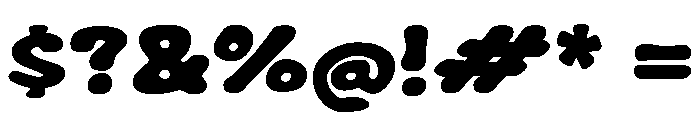Xacutea Font OTHER CHARS