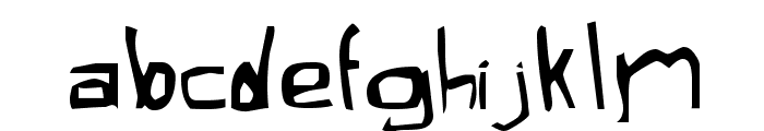 Xaficule  Oddtype Font LOWERCASE