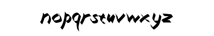 Xaligraphy Italic Font LOWERCASE