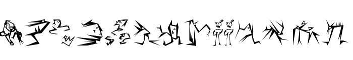 XamStern Font LOWERCASE