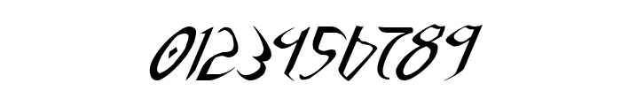 Xaphan II Italic Font OTHER CHARS