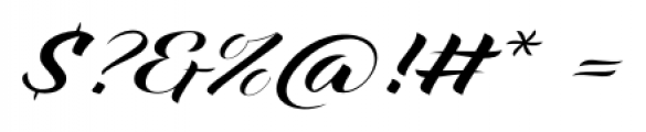 Xandra Script Regular Font OTHER CHARS