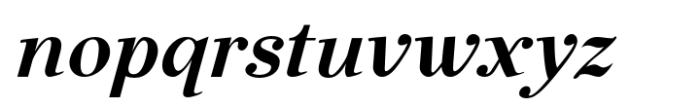XAabced Bold Italic Font LOWERCASE