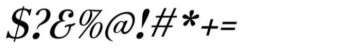 XAabced Semi Bold Italic Font OTHER CHARS