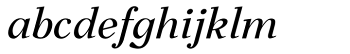 XAabced Semi Bold Italic Font LOWERCASE