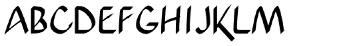 Xahosch Bold Font UPPERCASE