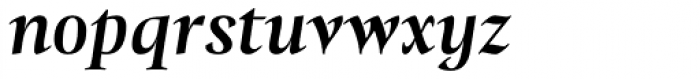 Xaloc Subhead Bold Italic Font LOWERCASE