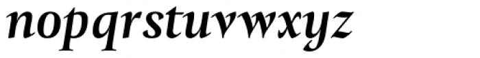 Xaloc Text Bold Italic Font LOWERCASE