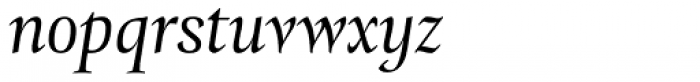 Xaloc Text Italic Font LOWERCASE