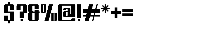 Xalton Font OTHER CHARS
