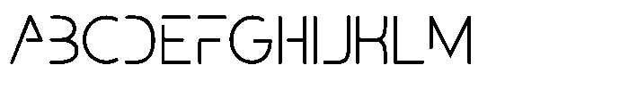 Xavion Font UPPERCASE