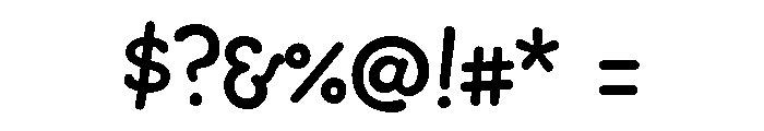 Xanakee Regular Font OTHER CHARS