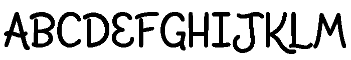 Xanakee Regular Font UPPERCASE