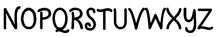 Xanakee Regular Font UPPERCASE