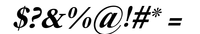 XB Tabriz Bold Italic Font OTHER CHARS