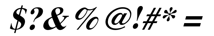 XB Yas Bold Italic Font OTHER CHARS