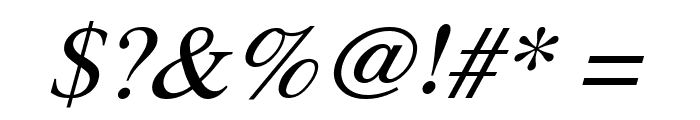 XB Yas Italic Font OTHER CHARS