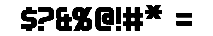 XBall Font OTHER CHARS