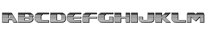 Xcelsion Chrome Font LOWERCASE