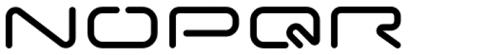 XCLV.NEON Pro Cyrillic Bold Font LOWERCASE