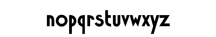 Xctasy Sans Bold Alternates Font LOWERCASE