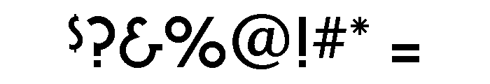 Xctasy Sans Bold Font OTHER CHARS