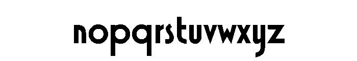 Xctasy Sans Bold Font LOWERCASE