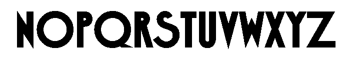 Xctasy Sans Extra Bold Alternates Font UPPERCASE