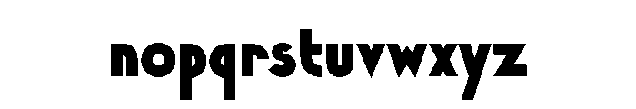 Xctasy Sans Extra Bold Alternates Font LOWERCASE