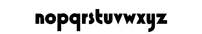 Xctasy Sans Extra Bold Font LOWERCASE