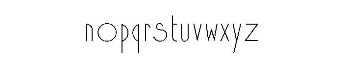 Xctasy Sans Light Alternates Font LOWERCASE