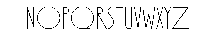 Xctasy Sans Light Font UPPERCASE