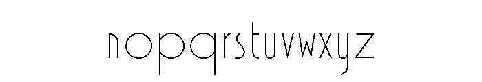 Xctasy Sans Light Font LOWERCASE