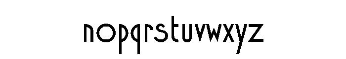 Xctasy Sans Medium Alternates Font LOWERCASE